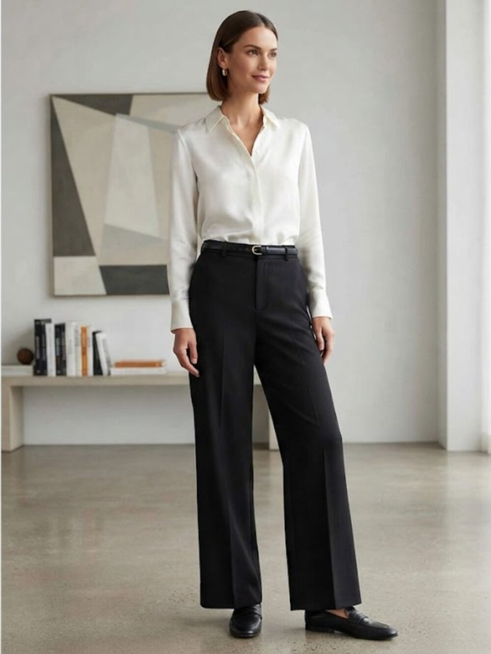 New Frontier Women's Black Pants Sz 2‎